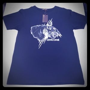 Roberto Cavalli Tiger Graphic Tee T-Shirt